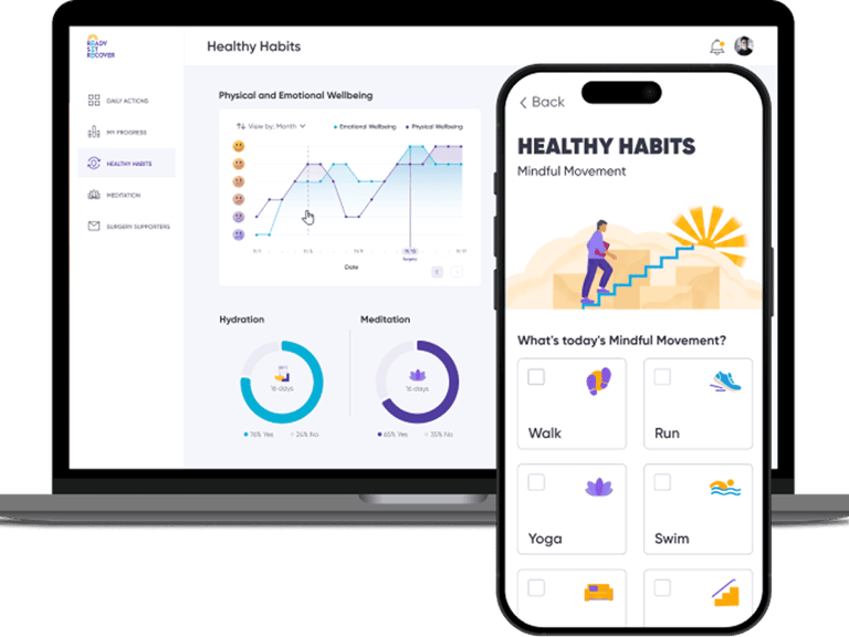 Home healthy habits mobile